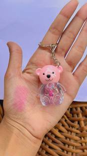 Bajajbeautyshop Cute Bear Key Chain Deer Lip Gloss (random colour) (2)