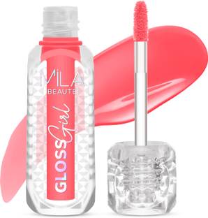 mila beaute Gloss Girl Lip Gloss Fuller Lip Effect & Extra Hydration With Mango Seed Butter