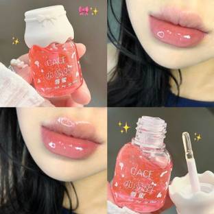ARRX Milk Can Bottle Color Changing Pink Shine Long lasting Lip Gloss Orange