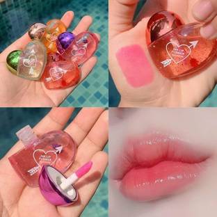 MISTY ALLE Moisturizing And Hydrating Cute Heart Shaped Lip Gloss Tint For Women/Girls