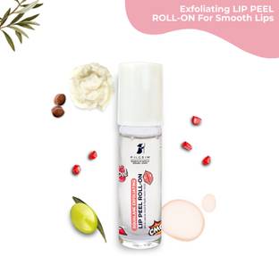 Pilgrim Squalane Exfoliating Lip Peel RollOn With Lactic & Hyaluronic Acid For Soft Lips