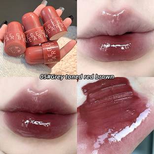 HANASUI Gege Bear Jelly Mirror Lip Gloss – Lightweight, Non-Sticky & Ultra-Glossy