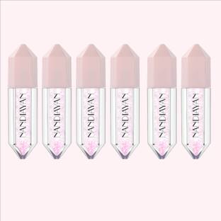 Nandiayan Diamond Lip Gloss (Pack of 6) | Hydrating & Smudgeproof Lip gloss Waterproof