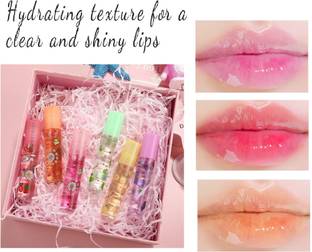 BLUEMERMAID Hydrating Lip Oil Moisturizing Long Lasting LIP Makeup fruits
