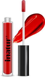 inatur Lip Gloss | Long Lasting and Hydrating For Plum & Shiny Lips
