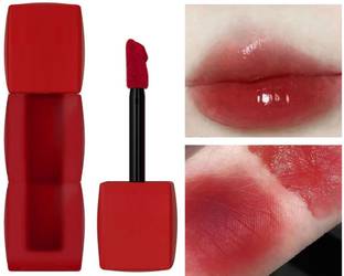 luzimaisa Korean Glossy Red Lip & Cheek Tint For Girls