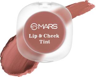 MARS Lip & Cheek Tint for Bold Pop Color | Demi Matte Finish | Dual Function