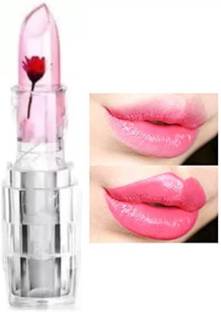 JANOST Ultra Soft Crystal Flower Jelly Lipstick Color Changing Lipstick