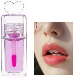 nuvya High Shine Lip Oil with Subtle Pink Color Glow