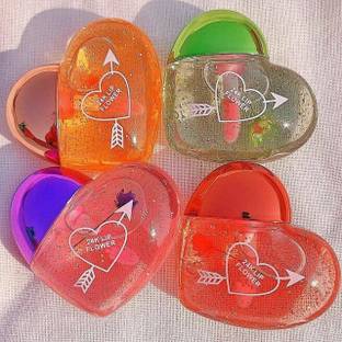 beinina Cute Heart Shape Lip Gloss| Korean Lip Gloss in Waterproof Pink