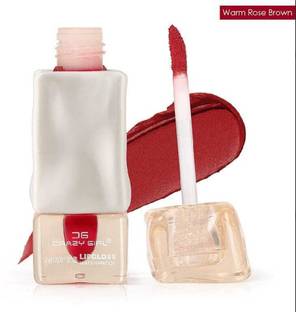 HSQ Coral Matte Waterproof Lip Gloss | Soft & Bold Coral Tint