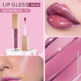GLAMVEDA High Shine Serum Infused Lip Gloss | Moonstruck- 117 ( Mauve )