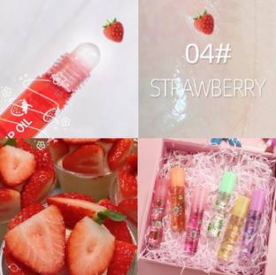 Aylily Lip Oil Moisturizing Color Changing Transparent Peach