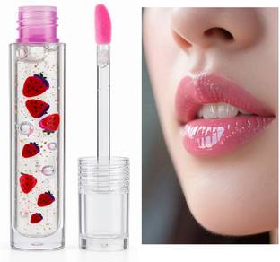 nuvya Glossy Lip Tint Oil with Realistic Watermelon Charm Inside