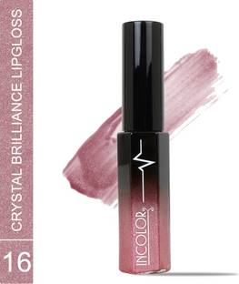 INCOLOR Crystal Brilliance Glitters, Glossy Finish, Long Lasting Liquid Lip Gloss