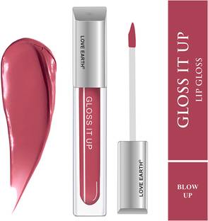 LOVE EARTH Liquid Lip Gloss -Blow Up For Soft & Dewy Lips