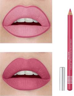 BLUEMERMAID NEW PERFECT PINK CREAMY MATTE LIP LINER & EYE LINER PENCIL