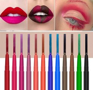Neycare WATERPROOF MATTE FINISH MULTI COLOR LINER FOR LIP MAKEUP SET OF 12