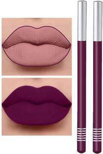 SEUNG PACK OF 2 PURPLE PENCIL LIP LINER FOR WOMEN