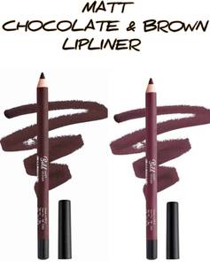 SKYBOAT CHOCOLATE AND BROWN LIP LINER 1.8 EACH 2pc