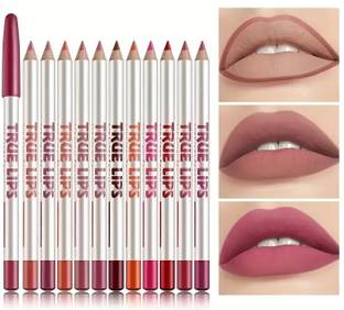 MYEONG Waterproof Professional Multicolored Matte Super Lip Liner Pencil