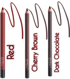 SKYBOAT BEST DARK CHOCOLATE, BROWN AND RED COLOR LONG LASTING LIP LINER