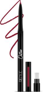 Renee Outline Lip Liner With Built-in Sharpener 06 Amelia, Smudge Proof, Matte Finish
