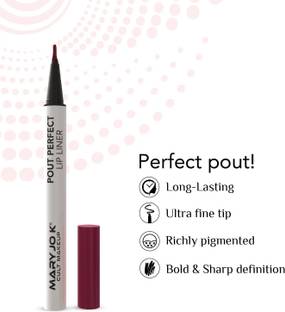 MARY JO K Pout Perfect 2-in-1 Lip Liner | Long-Wear Definition & Comfort