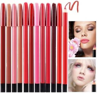 YAWI natural Super Color Matte Lipliner pack of 12