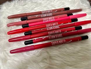 Gonegal Super Matte Soft Matte Texture Creamy Matte LipLiner Set Pack OF 9