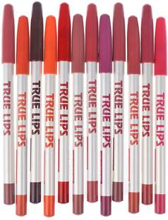 SEUNG PACK OF 12 PENCIL LIP LINER WITH MATTE FINISH FOR WOMEN