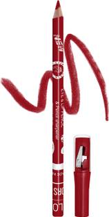 COLORS QUEEN 2 in 1 Eyeliner & Lip Liner Pencil with Sharpener Long Lasting Matte Lip Pencil