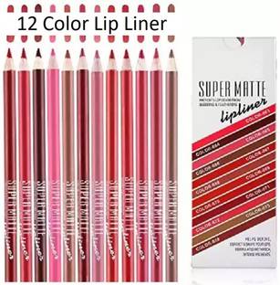 LILLYAMOR 100 % Perfect Matte Lip Liner | One Swipe Smooth Application | Long Lasting