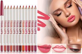 Amaryllis Matte Lipliner Pencil Set | Long Stay | Smudge Free | Waterproof