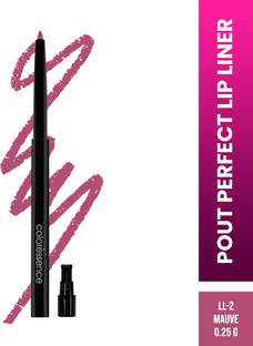 COLORESSENCE Lip Liner Pencil Long Lasting Pigmented Definer Waterproof Formula