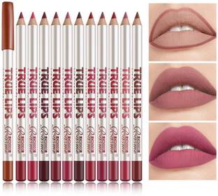 BLUSHIS 12 Multishades Lipstick Ture matte lip liner