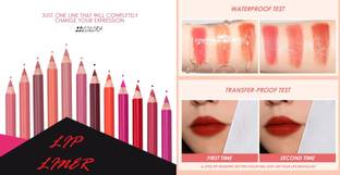 SEUNG WATERPROOF SUPER MATTE FINISH LIP LINER FOR WOMEN