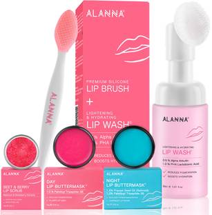 ALANNA Lip Pigmentation Reduction Routine Complete Kit (Women)