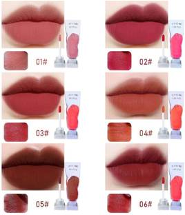 THTC Velvet Lip Glaze Pigment Transparent Ice Cube Matte Lipsticks