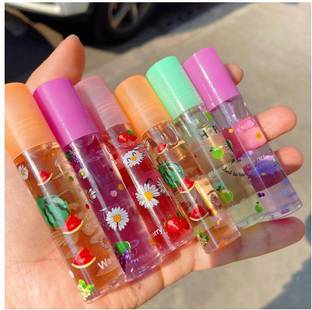 REIMICHI Fruit Lip Oil Moisturizing Transparent Lip Gloss Set of 6