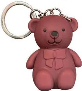 ghorela g Teddy Bear Keychain Matte Velvet Lipstick (Pack of 1) – Multicolour, 6ml