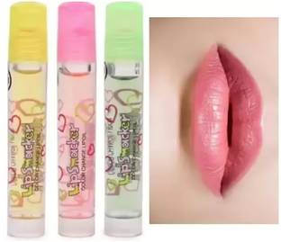 Trendy styler 3PC Glossy Color Changing Liquid Lip Smacker Oil