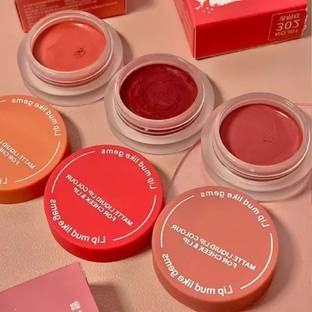 Gabbu Lip and Cheek Mud Tint Edgy multi Creamy Matte Mousse Lip Stain