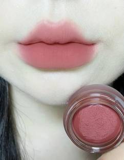 MYEONG Edgy Red Creamy Matte Lip & Cheek Tint Blush For All Skin Type Lip Stain
