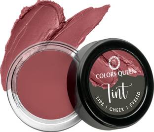 COLORS QUEEN Creamy Matte Lip and Cheek Tint for women Enriched with Vitamin E