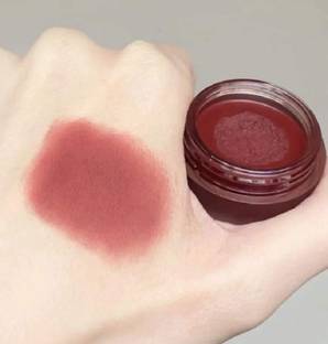 MYEONG Maroon Color Velvet for Long-Lasting Lip Makeup Lip Mud Tint
