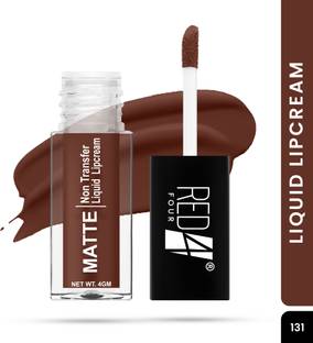 RED4 Miss Perfect Liquid Lip Cream | Non Transfer Matte Liquid Lipstick