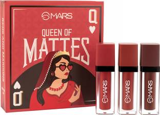 MARS Queen of Mattes Liquid Lipsticks Box Set of 3
