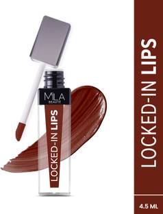 mila beaute Locked In Lips Liquid Lipstick 12 Hour Transfer Proof with Hyaluronic Acid Shade