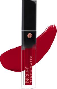 INOUR Hydramatte Liquid Lipstick - Waterproof, SPF enriched, Matte Liquid Lipstick